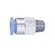 Riegler Straight Check valve »Blue Series«, Thread to hose, R 1/8 o. 151500