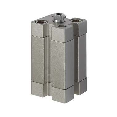 Riegler Compact cylinder, double-acting, IT, K-Ø 12, stroke 5, M5, ISO21287 155320