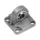 Riegler Spherical swivel eye mounting, ISO 15552, ISO 21287, Ø32 156743