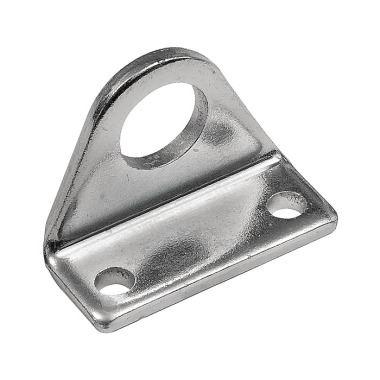 Riegler Foot mounting, ISO 6432, piston Ø 12-16, galvanized steel, 1 piece 156764