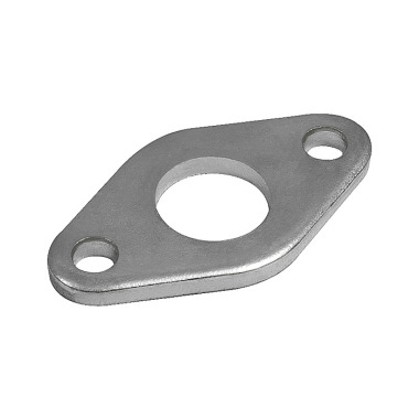 Riegler Flange mounting, ISO 6432, piston Ø 20-25, galvanized steel 156768