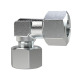 Riegler Adjustable angle connection screw, pipe outer diameter 6, galvanized steel. 158982