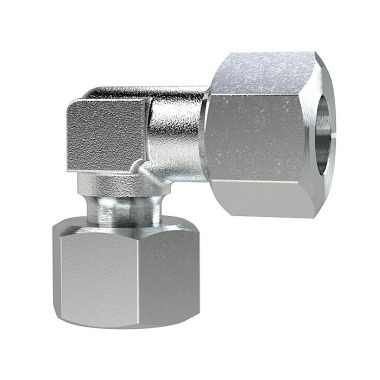 Riegler Adjustable angle connection screw, pipe outer Ø12, galvanized steel. 158985