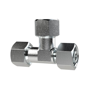 Riegler Adjustable L-connector fitting, pipe outer diameter 6, galvanized steel 159040