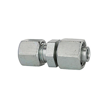 Riegler Reducer, Pipe ext. Ø Female connector 22/18 mm, galvanised steel 159254