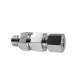 Riegler Check valve, G3/8a., pipe OD 12mm, PN max. 250, galvanized steel. 159469