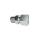 Riegler Ger. screw-in connector, NPT 3/4 a., pipe Ø 22, galvanized steel. 159660