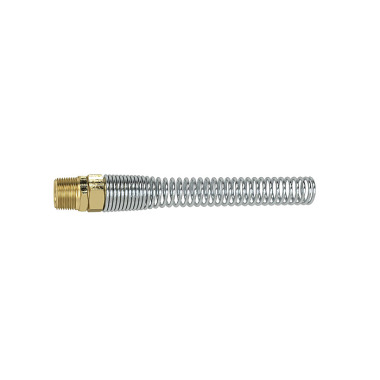 Riegler Rigid screw connection, anti-kink spring, G 1/4, hose Ø 10x8 159797