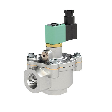 Riegler Pulse diaphragm valve, NC, 230V, 50/60 Hz int. pilot control, G3/4 199900