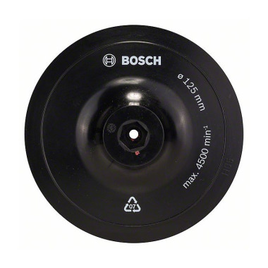 Bosch Klettverschlussteller, 125 mm, 8 mm 1609200154