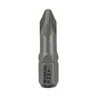 Bosch Schrauberbit Extra-Hart PZ 2, 25 mm, 100er-Pack 2607001561