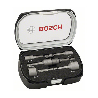 Bosch Steckschlüssel-Set, 6-teilig, 50 mm, 6 - 13 2608551079