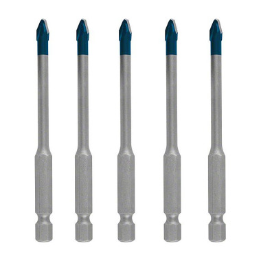 Bosch HEX-9 HardCer Bohrer-Set 5tlg 5mm E 2608900598