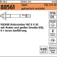 Fischer Ankerbolzen R 88561 FAZ I I 12/10K GS Stahl galv.ve rz. 20 Stück FISCHER 885610160120010