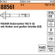 Fischer Ankerbolzen R 88561 FAZ I I 8/10 GS A 4 50 Stück FI SCHER 885619440080010