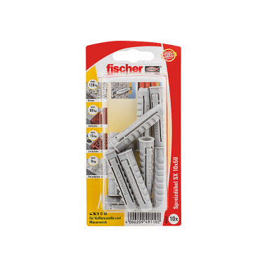 Fischer Dübel SX 10 x 50 K SB-Karte 049110