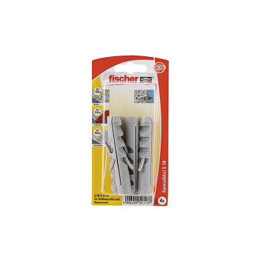 Fischer Dübel S 14 GK SB-Karte 052113