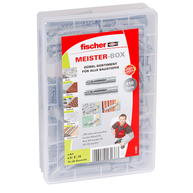 Fischer MEISTER-BOX mit Universaldübel UX/UX-R 513893