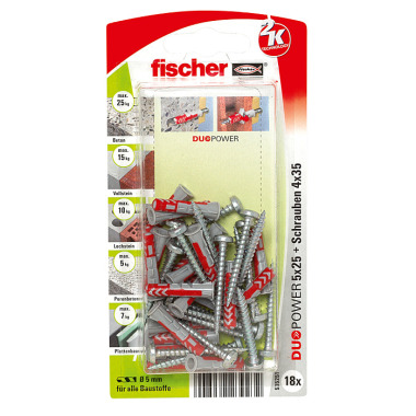 Fischer DUOPOWER 5x25 S PH K (18) 535251