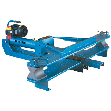 GEDORE Tube bending device without segments, electro-hydraulically operated, hinged bending frame 4590110