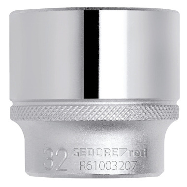 GEDORE red Socket 1/2 6kt SW8mm L.38mm R61000806