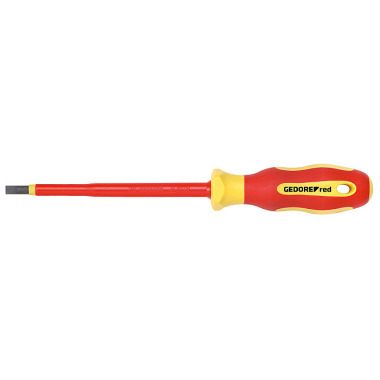 GEDORE red VDE screwdriver slotted 2.5x0.4x75mm R39102514