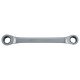 GEDORE red Double ring ratchet wrench, straight SW8x10mm R07400810