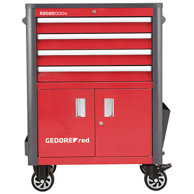 GEDORE red Tool trolley WINGMAN 4 drawers 1034x724x470 R20200004