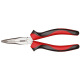 GEDORE red Round nose pliers angled 45° L.160mm 2C-handle R28512160