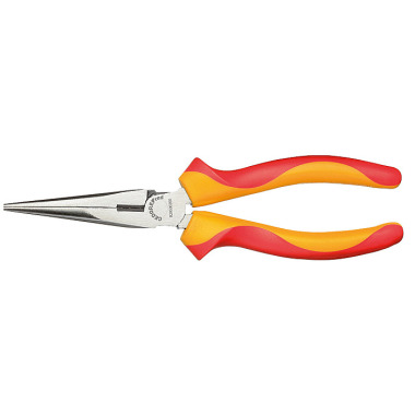 GEDORE red VDE Flat nose pliers L.200mm 2C-handle R29500200