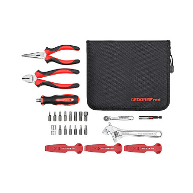 GEDORE red Bike set workshop R21702025