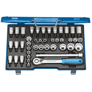 GEDORE Socket set 1/2 42 pcs 2546000