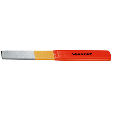 GEDORE Slotted chisel flat oval, with plastic handle 240x26x7 mm 104 P