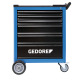 GEDORE Tool trolley with 6 drawers TTB 0321