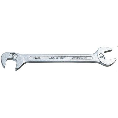 GEDORE Double open-end spanner, small 4.5 mm 8 4,5