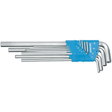 GEDORE Hex key L-wrench set long in holder 8 pcs mm H 42 EL-88