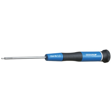 GEDORE Electronics screwdriver, hexagon socket 2 mm 164 IN 2