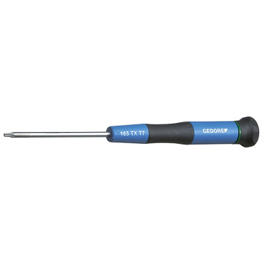 GEDORE Electronics screwdriver, internal TORX T7 165 TX T7