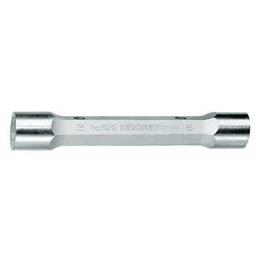 GEDORE Double socket spanner, solid, hexagon 18x19 mm 626 18X19