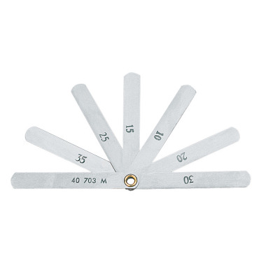 GEDORE Valve feeler gauge 0.1 - 0.4 mm 703 M