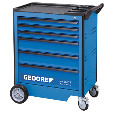 GEDORE Tool trolley with 6 drawers 2005 0321