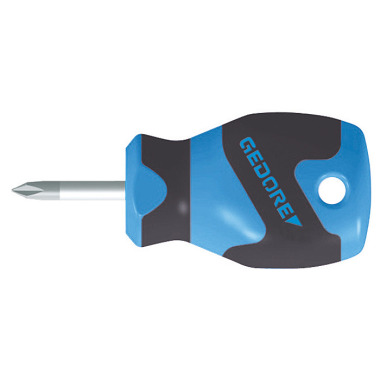 GEDORE Screwdriver, short form, cross recess PH 1 2161 PH 1