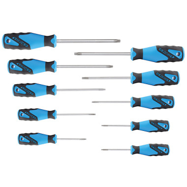 GEDORE 3C screwdriver set 10 pcs TORX T7-T40 2163 TX-010