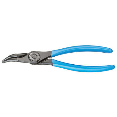 GEDORE Assembly pliers for internal retaining rings, angled at 45 degrees, 8-13 mm 8000 J 02