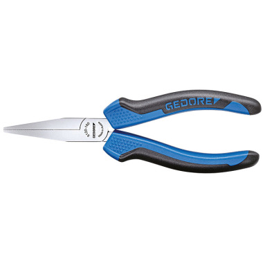 GEDORE Flat nose pliers 160 mm 2C handle 8120-160 JC