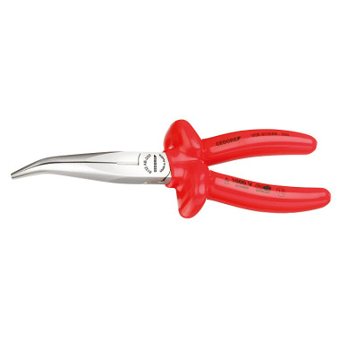 GEDORE VDE snipe nose pliers with dipped insulation 200 mm VDE 8132 AB-200