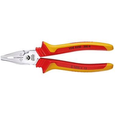 GEDORE VDE power combination pliers with sheath insulation 200 mm VDE 8250-200 H