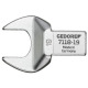 GEDORE Rectangular open end fitting SE 14x18, 19 mm 7690450