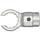 GEDORE Combination spanner, open 16 Z, 7 mm 1211587