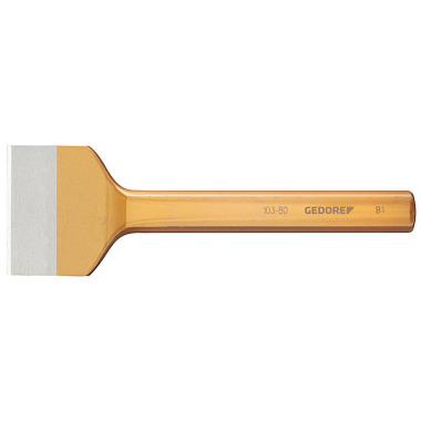 GEDORE Flat oval joint chisel, 80 mm 103-80